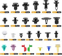 Assortiment de 935 attaches et fixations automobiles, 26 tailles les plus populaires, rivets en nylon pour pare-chocs et ailes, avec 10 serre-câbles