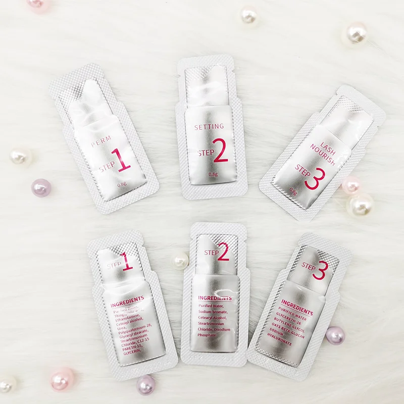 Лучший раствор для быстрого подтяжки ресниц, набор для завивки ресниц, набор для завивки ресниц, саше