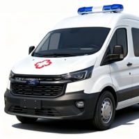 Ambulancia Médica de Emergencia 4x2 4x4, Vehículo de Rescate Profesional en Venta, Suministro de Fábrica
