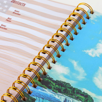 Fabricant de cahiers journal à spirale A4 A5 personnalisés 2023 God Bless America Daily Planner