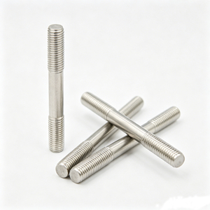 Boulon à double extrémité en acier inoxydable 304, <span class=keywords><strong>tige</strong></span> d'extension <span class=keywords><strong>filetée</strong></span> des deux côtés, longueur et <span class=keywords><strong>diamètre</strong></span> de filetage OEM pour la fixation d'équipements mécaniques - Product Image 1