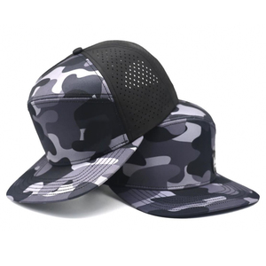 Xxxl Cao Cấp Thấp Moq Tùy Chỉnh PVC Cao Su Vá Logo 6 Bảng Điều Chỉnh Camo Gorras Snapback Nhanh Khô Không Thấm Nước Thể Thao Golf Mũ - Product Image 1