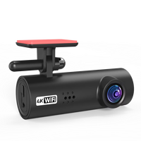 DashCam 4K WIFI Dual 3 Inci Tersembunyi, Perekam DVR Mobil dengan Dukungan Wifi, Pelacakan GPS, Sensor-G, dan Penglihatan Malam