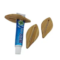 Bambu aperto creme dental escova de dentes espremedor DISPENSER
