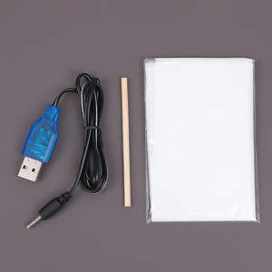 Varitas Mágicas Electrónicas con Efecto de Llama para Magia Escénica, Disfraces de Halloween, Accesorios de Cosplay con Efecto de Bola de Fuego y Llama Intermitente - Product Image 6