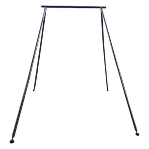 ที่วางของสำหรับโยคะเปลญวน,ห่วงและผ้าไหมแบบปรับความสูงได้ทำจากเหล็ก - Product Image 3