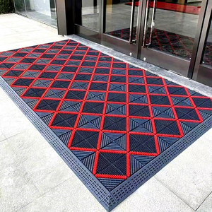 Tapis de sol antidérapant à emboîtement pour entrée d'hôtel - Product Image 1