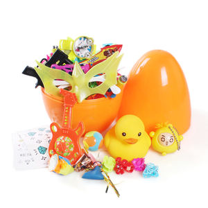 Büyük boy kapsül sürpriz Mixed Ball yumurta oyuncaklar plastik top otomat kapsül için karışık şeker oyuncaklar - Product Image 1