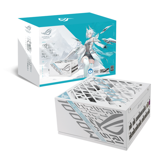 New Stock ROG-STRIX-1000P-GAMING ATX3.1 Fully Modular 80 PLUS Platinum Certified 901W-1000W Copper White 24/20pin 100-240V