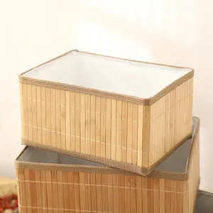 3 шт./набор, корзина-органайзер из бамбука