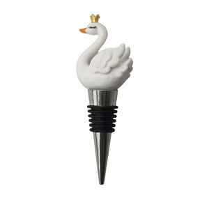 Crown Swan Wine Stopper Metal Bottle Stopper Sealing Red Wine Sparkling Wine Stoppers - Product Image 2