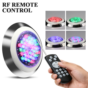 Lampes LED pour <span class=keywords><strong>piscine</strong></span>, application sous-marine, étanches, multicolores RGB, montage mural, 230 mm, entrée 12 volts, IP68 - Product Image 1