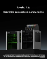 Printer 3D Bamboo Lab H2D AMS 2 Pro Kit Versi Cina