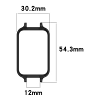 Forwelleny – Coque de protection anti-rayures pour montre connectée, cadre rigide en PC, étuis de protection pour Honor Band 11 10, accessoires de coque