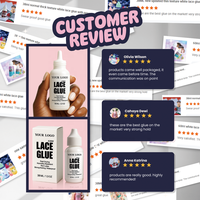 Colle à perruque invisible 38ml à tenue forte, résistante à la transpiration et à l'eau, longue durée, pour une pose parfaite et une dentelle invisible – Meilleure vente