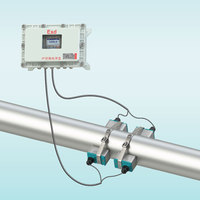 Medidor de Flujo Ultrasónico Inteligente DN15-dn600 para Aceite Biológico, Petróleo Crudo Industrial, Carga Rápida, Tipo Externo