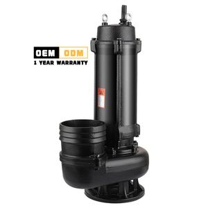 Pompe submersible pour eaux usées série WQ, anti-colmatage, pour le traitement des eaux usées industrielles, le rejet des eaux usées municipales - Product Image 6