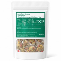 Tisane aux Herbes Ginseng, Astragale, Chrysanthème et Goji pour la Vision et l'Immunité Yuzetang 5g*20 20 Sachets Durée de Conservation 18 Mois