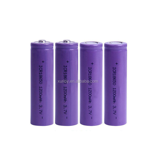 Li-ion Battery 3.7v Cell 18650-1500mah