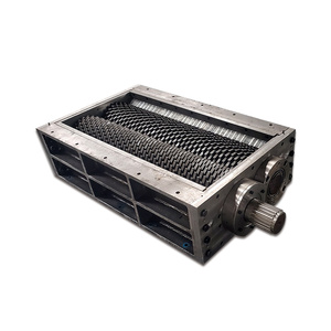 Cardboard/ Rubber /Two Shafts Shredder Machine Chamber Box Blades