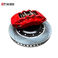 Kit d'étriers de frein surdimensionnés Ultra Front 9040 6 pistons et arrière Dt48 4 pistons pour Dodge Challenger Charger SRT 2015-2025 avec jantes de 18 pouces