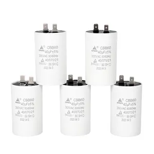 Epers CBB60 40uF+5% 300VAC 50/60Hz 40/070/21 CBB60 Capacitor