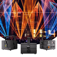 Nouvelle lumière laser 3D RGB à animation contrôlée par application 3W, DMX, spectacle de scène pour DJ, discothèque, fête, bar