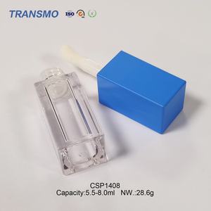 Flacon de gloss à lèvres carré AS 5,5-8,0 ml Contenant transparent recyclable pour rouge à lèvres Huile à lèvres Tube - Product Image 5