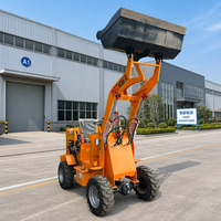 YGZG CE Approved Mini Wheel Loader Harga Murah untuk Konstruksi Pertanian Mini Diesel Loader Konfigurasi Lengkap untuk Kebun Pertanian