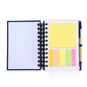 Custom A6 Notebook Spiral Bound Kraft Paper Sticky <strong>Note</strong> for Gift Use - Product Image 1