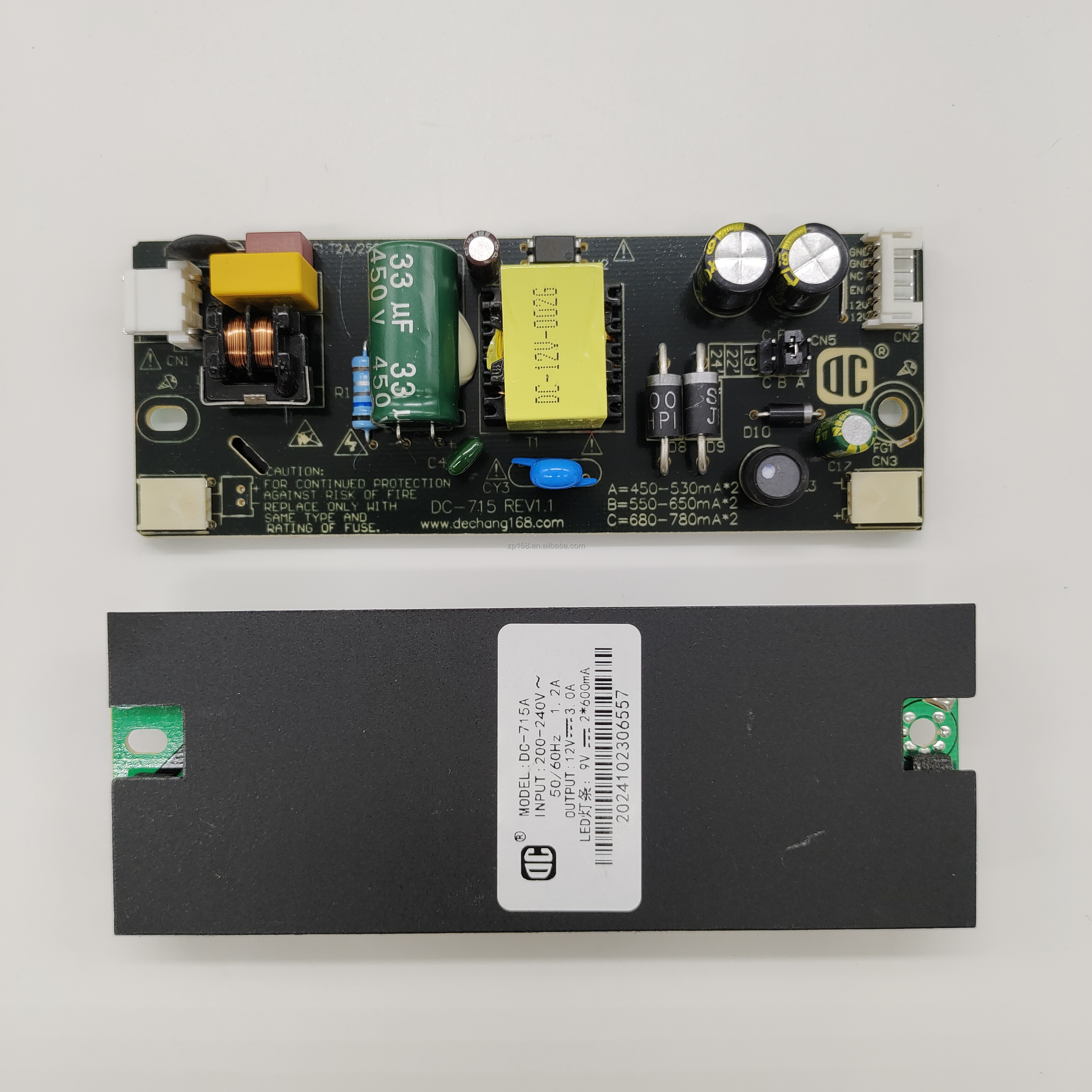 Universal LCD TV Power Board DC-715A - 12V 3A Supply