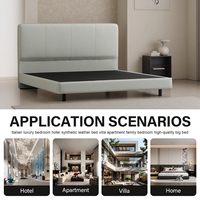 Hôtel moderne de luxe personnalisé de haute qualité Maison Appartement Chambre à coucher Lit King Size