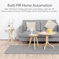 Détecteur de mouvement PIR Tuya Zigbee FY887 |   Détecteur de mouvement humain intelligent sans fil |   Contrôle par application et notification d'alarme pour la sécurité domestique