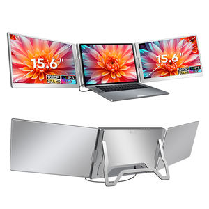 Écran externe pour ordinateur portable 15,6 pouces, moniteur portable IPS FHD A, à poser sur le bureau, double écran externe pour ordinateur portable PC Mac - Product Image 1