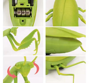 Juguete de insecto con control remoto infrarrojo, simulación de <span class=keywords><strong>mantis</strong></span> religiosa, Juguetes Divertidos para caminar, regalo de cumpleaños para niños, juguete de insecto con control remoto - Product Image 4