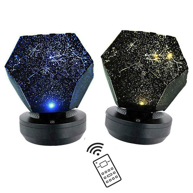 Hot Sale Shaped Strange Rotating Starry Sky Projection Light Baby Star Light for Smart Projector Home