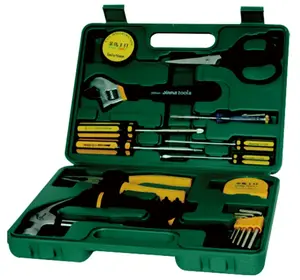 Mallette à outils 24 pièces ensemble d'outils professionnels avec boîte pour mécanicien maison Garage ménage réparation outils à main ensemble dans boîte étui Kit