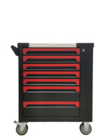 Armoire/chariot à outils à rouleaux robustes à 7 tiroirs certifiés CE 201 pièces Ensembles d'outils de mécanicien Support OEM personnalisable