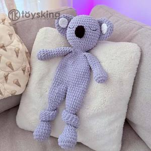 Bebek Ren Geyiği Sevgi Battaniyesi |   El Yapımı Tığ İşi Doldurulmuş Hayvan Oyuncak |   Yenidoğan Duyusal Sakinleştirici ve Noel Hediyesi - Product Image 5