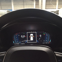 Panel Instrumen Digital 12,3 Inci untuk Toyota RAV4 2020, Odometer Mobil, Panel Dasbor, Speedometer LCD, Pemutar Multimedia
