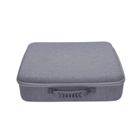Étui personnalisable de luxe décontracté en mousse EVA moulée et tissu laminé avec fermeture éclair pour manette PS5, mince, grande capacité, portable et simple