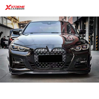 Alerón Delantero de Fibra de Carbono XTREME, Kit de Carrocería, Alerón Inferior para BMW Serie 4 G22 G23 420i 430i 440i 2021-2025