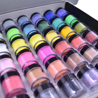 Séchage rapide Nail Art conçoit acrylique trempage poudre ensemble meilleur prix coloré ongles trempage poudre ensembles