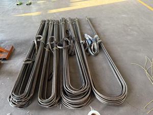 Tubo de Acero Inoxidable 304L ASTM A213, Sin Costura, Acabado Superficial BA, Curvado en U, 25.4 x 2.77 mm, Tubo Redondo para Intercambiador de Calor Industrial - Product Image 2