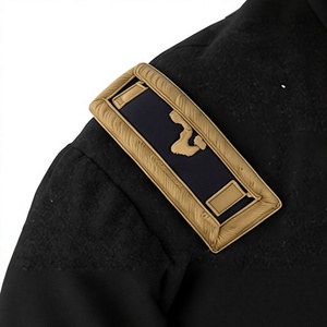 Factory Manufacturing 100% <b>Woolen</b> Fabric High Quality Handmade Black Color Frock Coat for Men's - Product Image 6