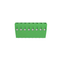 Connecteur vert YB652-508 borniers PCB double couche à 5.08 pas avec fil à vis pour embarquer le connecteur de borne