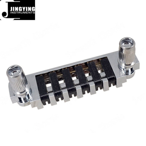 Jingying <span class=keywords><strong>Music</strong></span> 2025 Fábrica al por mayor L P E PI Guitarra eléctrica Puente integrado Puente abatible Puente de guitarra y piezas traseras Accesorio - Product Image 5
