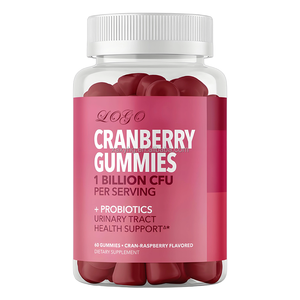 Gomitas de Arándano con Probióticos para Mujeres Adultas de la Mejor Calidad, 1 Billón de UFC, Lactobacillus para la Salud del Tracto Urinario, pH, Sin Gluten - Product Image 1