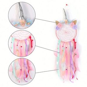 Atrapasueños Hecho a Mano para Colgar en la Pared, Adorno Artesanal, Regalo para Bodas, Fiestas y Decoración del Hogar - Product Image 3