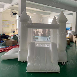 Taro gonfiabile viola parco giochi al coperto e all'aperto per bambini che saltano casa di rimbalzo con scivolo e buca per feste di matrimonio - Product Image 5